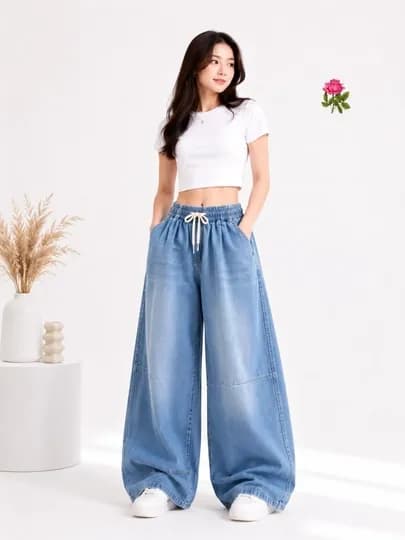 Женские джинсы — FOREWE1-AYOLLAR-ТЕМНБИР-4XL