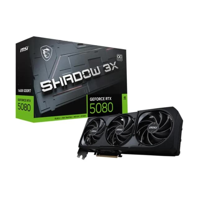 MSI GeForce RTX™ 5080 16G SHADOW 3X OC