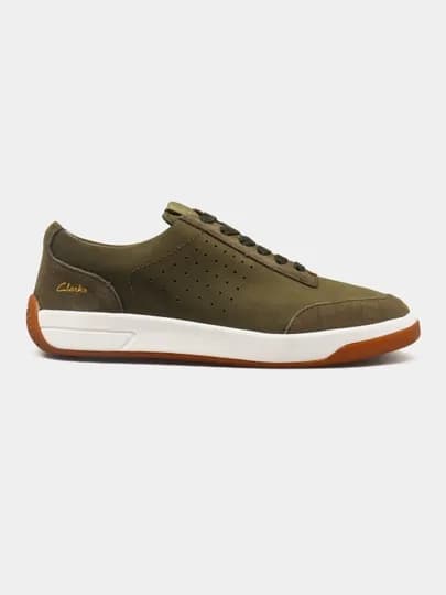Мужские кроссовки офисная обувь, размеры 40-44 — 05CLASS-CLARKS-ЗЕЛЕН-41