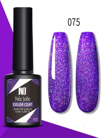 Цветной гель лак, маникюр — TOPNAIL-0330400-АМЕТИС