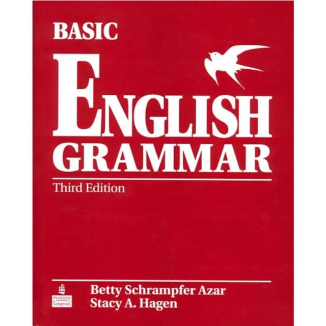 Betty S. Azar: Basic English Grammar (Third edition)