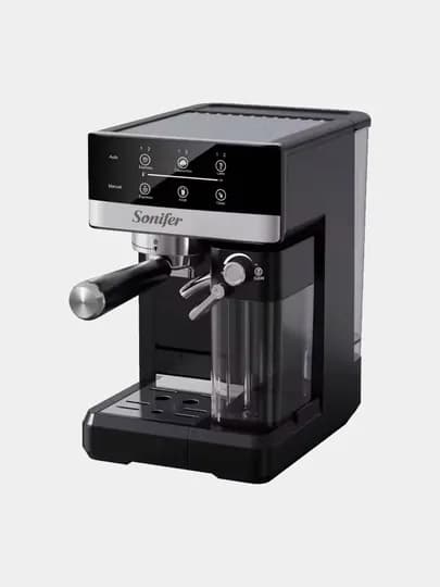 Многофункциональная кофемашина для эспрессо латте, капучино Sonifer SF-3575, SF-3573, 3599 — ТЛИДЕР-SONIFERKOFE-СЕРЕБРН