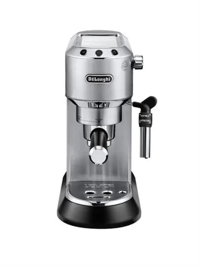 Рожковая кофеварка DeLonghi EC685.M Dedica, 15 бар, капучинатор, 1.1 л