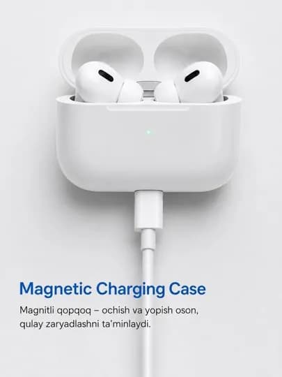 AIRPODS PRO-2 Беспроводные наушники для Андроид и IOS — 1SH-AIRPODSPRO2-БЕЛЫЙ
