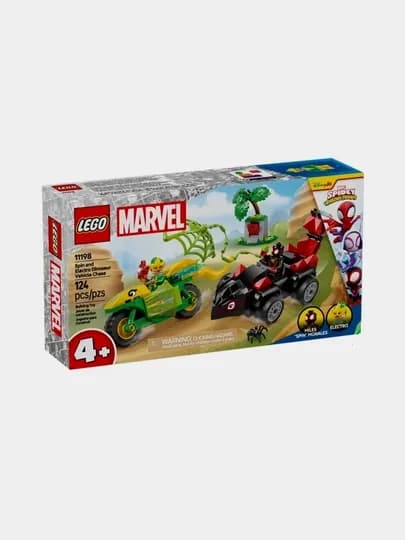 Конструктор LEGO Marvel Погоня на электродинозаврах, 11198 — LEGOTOY-P1A1E32
