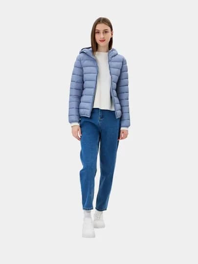 TERRA PRO Женская куртка короткая длина AW23WBA-52059 — TERRA-52059-ГОЛУБ-M