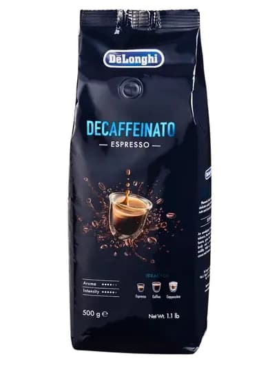 De’Longhi DLSC607 — кофе без кофеина в зёрнах, Арабика/Робуста, 500 г