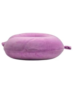 Подушка для шеи дорожная, Memory Foam, ортопедическая U-образная для путешествий — MEMORYC-TABLETKA-АМЕТИС