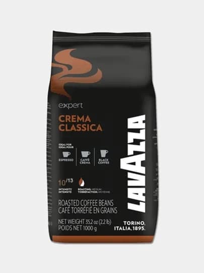 Кофе жареный в зернах Lavazza Crema Classic, 1 кг