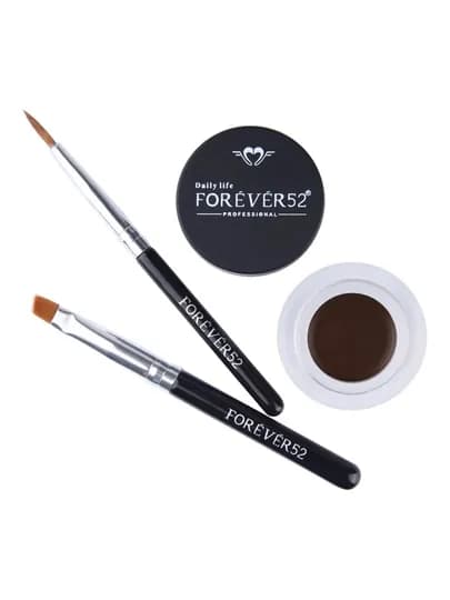 Гель - подводка для глаз и бровей Forever52 Gel Eyeliner Tattoo, c 2 аппликаторами, 5 г — MYCOSM-F52TATO-ТЕМНКОР