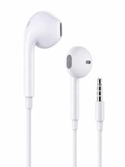 Проводные наушники 3.5mm Stereo с микрофоном для Android iPhone — LUXE123-SIMLINAUSHNIK-ПУРПУР