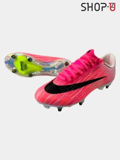 Футбольные бутсы Nike, сороконожки, яркие цвета TF Air Zoom / Magista / F50 / Phantom — SHOPZSH-NIKEBOOTS-ТЕМНРОЗ-42