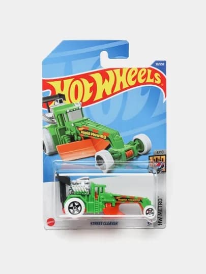 Игрушечная машинка базовой коллекции Hot Wheels — ДЕТИМАГ-HWT002-ЛАЙМ