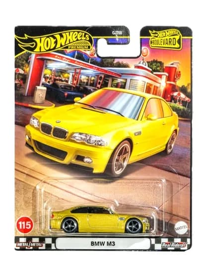 Коллекционная игрушечная машинка Hot Wheels Premium Bulvared 1/64 — MATTEL-HWBULVR-ОЛИВК