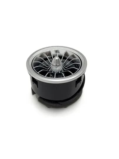 Воздушный дефлектор в стиле MERS для Nexia 3 и Spark Matiz, белый, черный, 1 шт