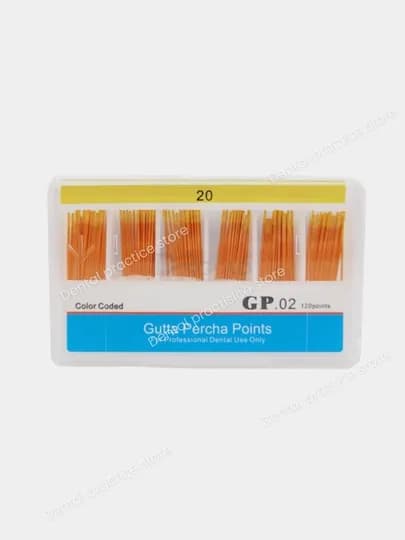 Гуттаперчевые штифты — DENTA-DENT5-ЖЕЛТ-G4580