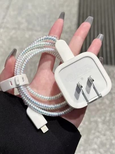 Чехол для зарядного устройства,кабель для зарядки,зарядное iPhone,чехол, защита для кабеля — PENPAL1-40WCHEX-ЧЕРН