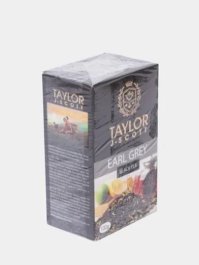 Чай черный Taylor Tea Earl Grey, 100 г
