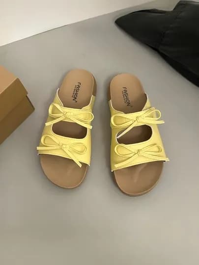 Женские шлепанцы со стразами, в стиле Zara, летние тапочки — MARIIYA-3TALITAPOCHKA-ЗОЛОТ-36