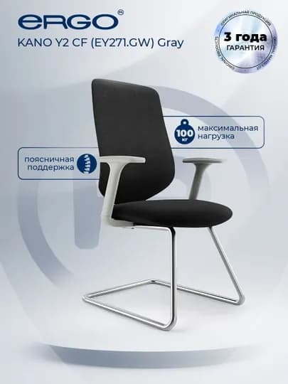 Офисное кресло KANO Y2 CF (EY271.GW) Gray