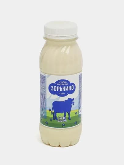 Сгущенка Зорькино классическая, 340 г