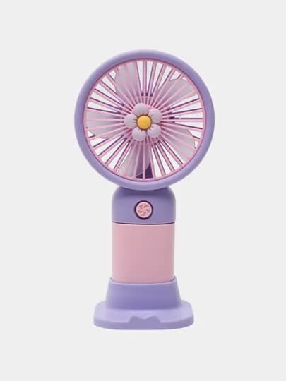 Портативный мини вентилятор, ручной, USB — ATITRAI-FAN1234-РОЗОВ
