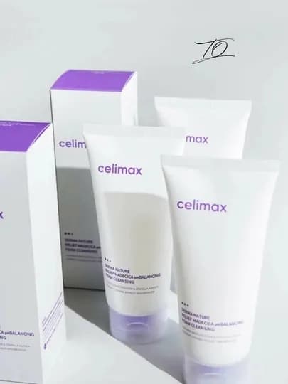 Celimax Пенка для умывания с центеллой и мадекассосидом pH Balance — ORIG08-ФИОЛЕТСЕЛИМАХ