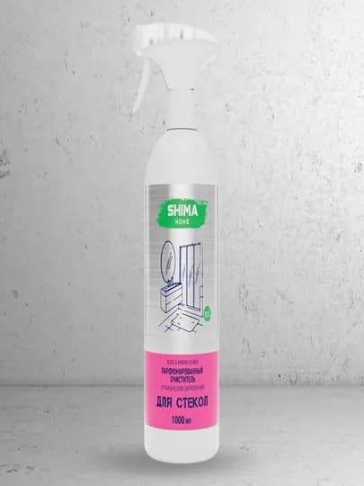 Shima Glass and Cleaner парфюмированный очиститель для стекол, от органических загрязнений