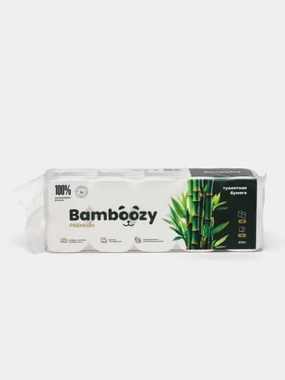 Туалетная бумага Bamboozy, бамбуковая, в упаковке 10 шт, эко-продукт