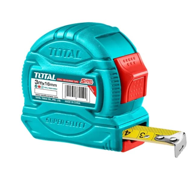Рулетка TOTAL TMT34316M 3 м