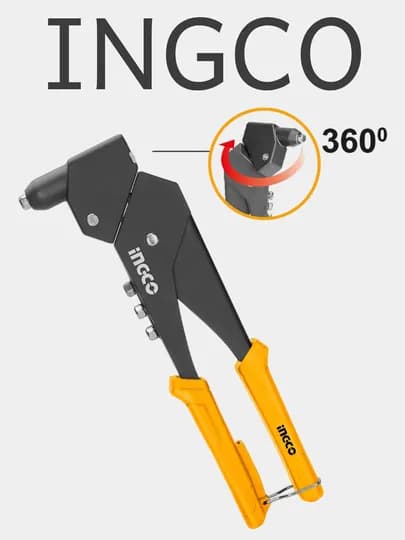 Заклепочник INGCO SHHR106 Industrial, поворотный 360, 260 мм — INGCOGU-HHHHH