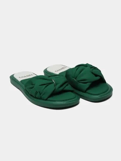 Шлепанцы для женшин — MSHOES-CHANELT-ЛЗЕЛЕН-36