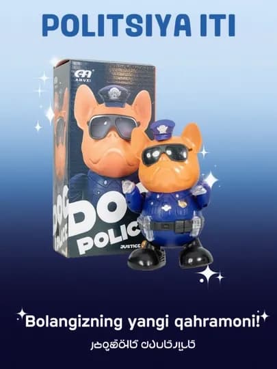 Интерактивная игрушка: танцует, поёт и повторяет слова — TOYSSS1-OYINCHOQ2-МОРСК
