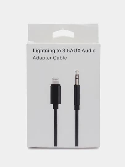 Адаптер Lightning на AUX 3.5 мм для iPhone, переходник для наушников — EAGLORD-LIGHTINGAUX