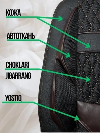 Автомобильный чехол для сидений. Чехол для авто. Кобальт, Ласетти, Спарк, Нексия