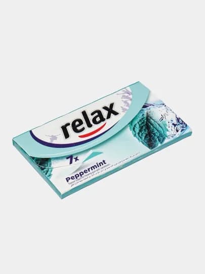 ЖЕВАТЕЛЬНАЯ РЕЗИНКА RELAX ПЕРЕЧНАЯ МЯТА .21*13,5 ГР./RELAX PEPMI 20 CA