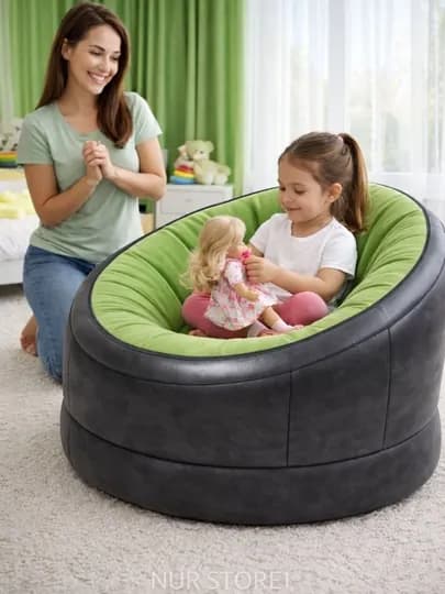 Кресло надувное "Empire Chair", 112 * 109 * 69 см, Intex 68581 — DILNURS-DIVANN-БИРЮЗ