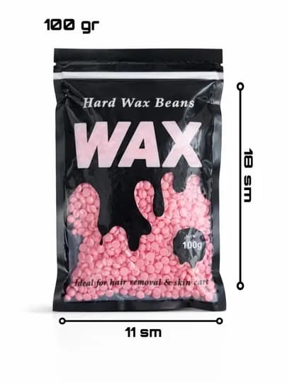 Твердые гранулы WAX безболезненная дезактивация в домашних условиях салонный уровень HARD WAX 100г — DAMAS-VOSK-КОРРОЗ-500g