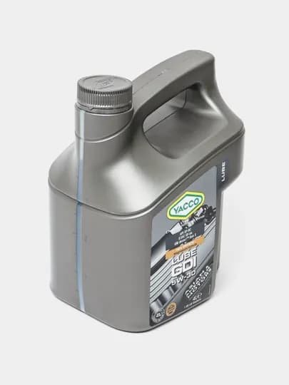 YACCO Lube GDI 5W-30 DEXOS-1 GEN2/3 - 100% синтетическое моторное масло 4 литра