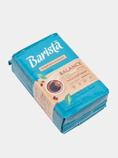 Кофе натуральный жареный молотый Barista Mio Balance, 225 г