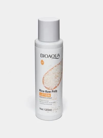 Набор для ухода за лицом Bioaqua, 6 в 1, омолаживающий, с экстрактом риса Rice Raw Pulp — MARKTOP-BIOAQUA-БЕЛЫЙ