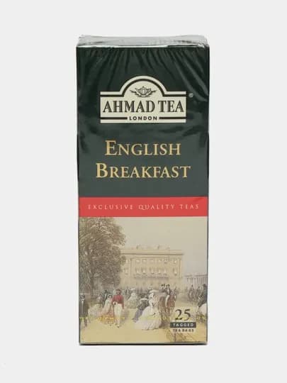 Чай Ahmad Tea English Breakfast, черный, 25 * 2 г