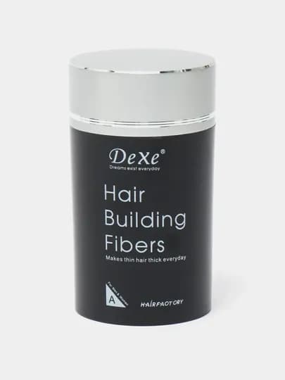 Пудра загуститель для волос Dexe Hair Building Fibers — LVLGRP-PUDRAKU-ЧЕРН