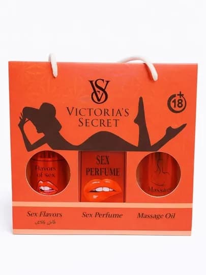 Набор духов и масел Victoria's Secret Romantic Night для женщин — ARZONA-VICSECRET-КРАСН