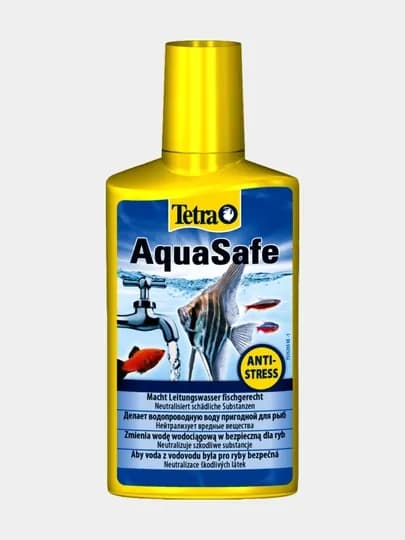 Средство для нормализации состава воды в аквариуме Tetra AquaSafe, 50-1000 мл — ZOODOG-AQUASAF-500