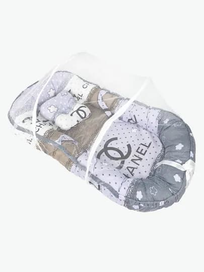 Детская кокон, складная, с москитной сеткой для младенцев от 0 до 6 месяцев — WIIRIN-DIV04-КАРМЛН