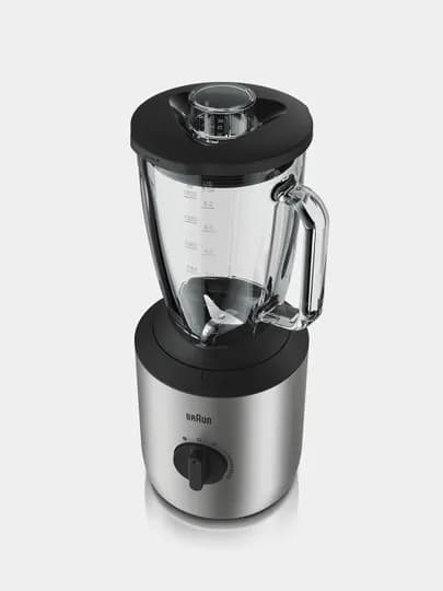 Блендер Braun JB3272SI PowerBlend 3 Jug, 800 Вт, TriAction, стекло, Smoothie2Go