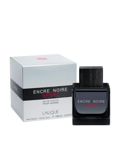 Lalique Encre Noire Sport EDT для мужчин, древесные фужерные, 100 мл, Франция — ARABAR-LALIQUEENCRENOIRESPORT