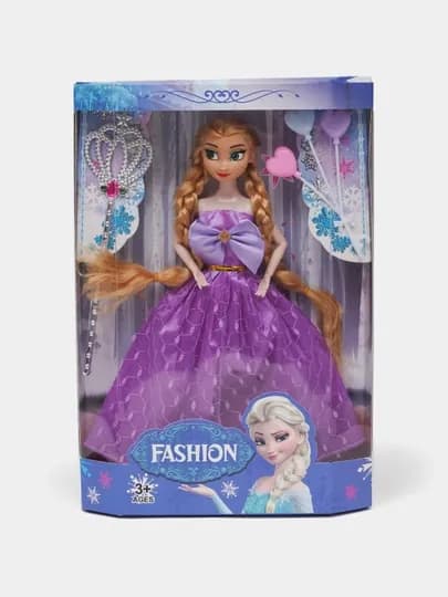 Набор кукол Frozen, длина куклы 28 см, 3+, Китай — PREMTOY-PTFRZN-ФИОЛЕТ