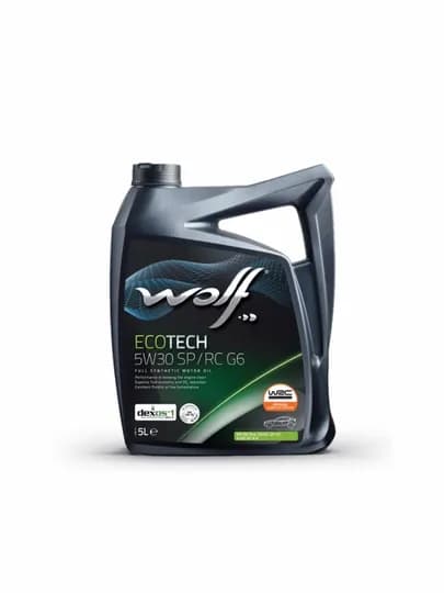 Синтетическое моторное масло Wolf Ecotech 5W30 Dexos I